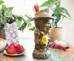 Indiana Jones Ceramic Mug with Golden Idol