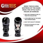Elvira Mistress of the Dark Tiki Mug 20oz