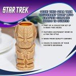 Star Trek Worf Tiki Mug - 16 Ounces