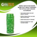 Boba Fett Ceramic Tiki Mug - 13 Ounces
