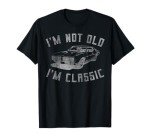 Classic Car Graphic T-Shirt - Funny Vintage Design