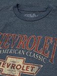 Chevy 1911 Retro Classic T-Shirt in Indigo-Black