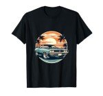 Retro Vintage Muscle Car T-Shirt for Enthusiasts