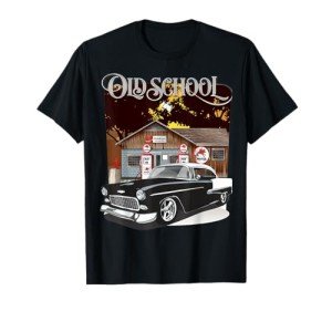 1955 Chevys Bel Air Vintage Muscle Car T-Shirt