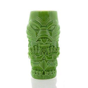Gill-Man Retro Ceramic Mug - 18 oz Lime Green