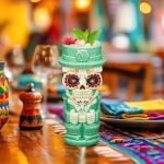 Day of the Dead Sugar Skull Ceramic Mug