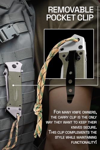 Grand Way Spring Assisted Tactical Folding Pocket Knife