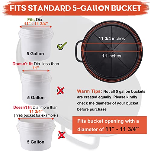 WarBull 5 Gallon Swivel Bucket Seat Cushion