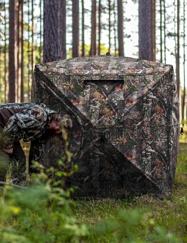 TIDEWE Camouflage Pop Up Hunting Blind Tent