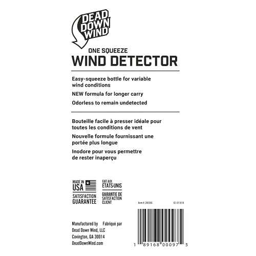 Dead Down Wind Direction Detector | Mess-Free Formula