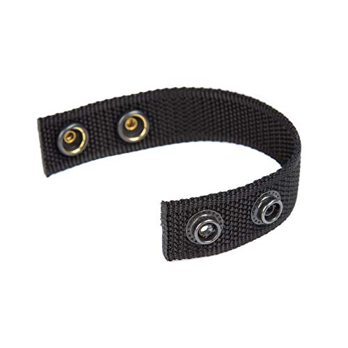 Heavy-Duty Tactical Belt Keeper with Double Snaps