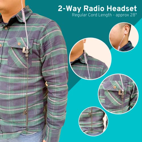 MaximalPower 3.5mm Surveillance Headset with Earpiece