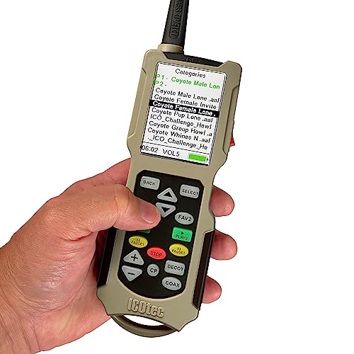 Icotec Nomad+ Predator Call/Decoy Combo with Bluetooth, 165 Sounds