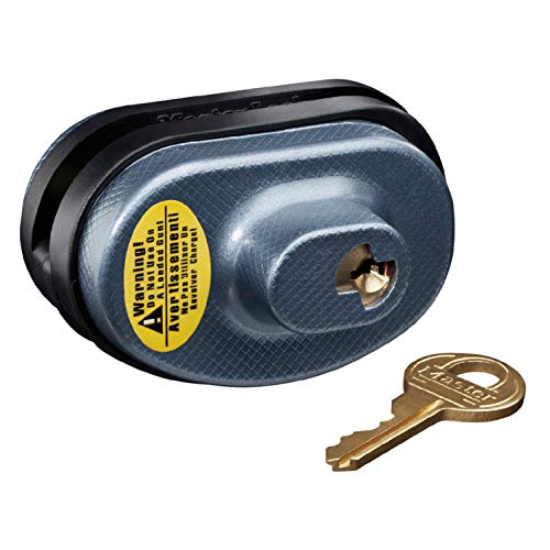 Master Lock Gun Trigger Lock with Key - Blue