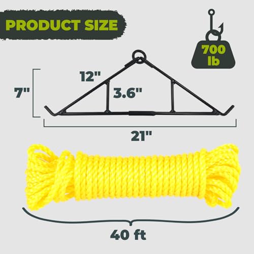 Highwild Game Hanging Kit with Pulleys & Rope