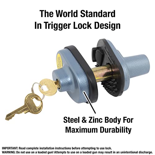Master Lock Gun Trigger Lock with Key - Blue
