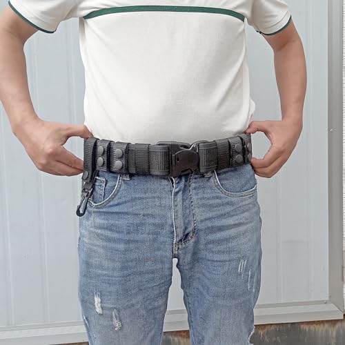 Tactical Duty Belt Keepers with Double Snaps