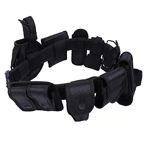 HUNANBANG 10-in-1 Tactical Utility Duty Belt