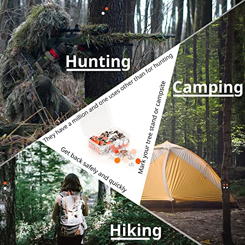 Avericht High Visibility Trail Markers - 200 Pack