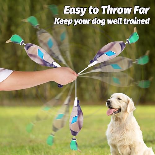 2 Pack Duck Bumper Toys for Dog Training