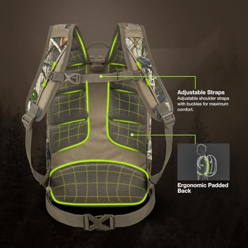 TIDEWE Waterproof 25L Hunting Backpack in Camo