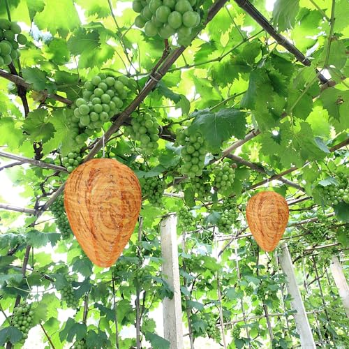 4 Pack Wasp Nest Decoys for Outdoor Protection