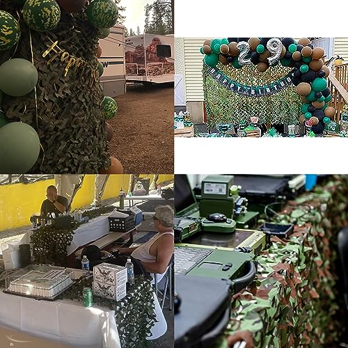 Woodland Camo Netting for Hunting and Decoration