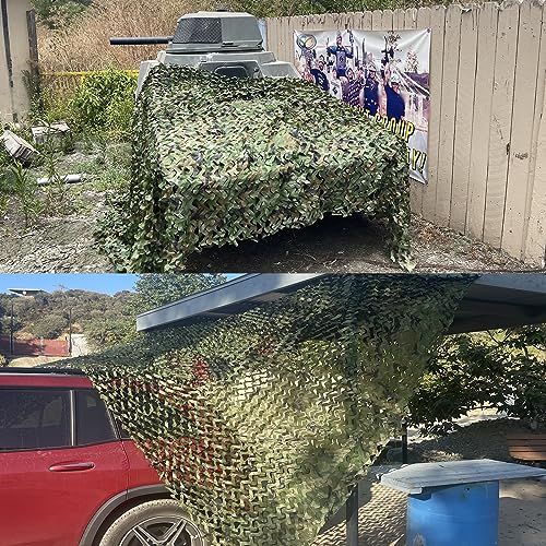 Woodland Camo Netting for Hunting and Decoration