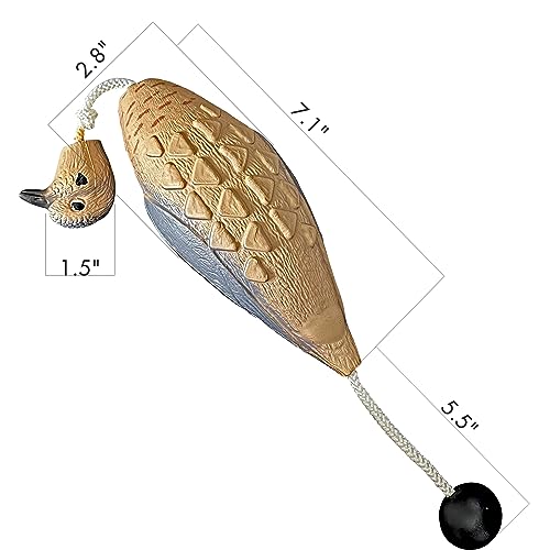 AUSCAMOTEK Dove Dummy for Hunting Dog Training