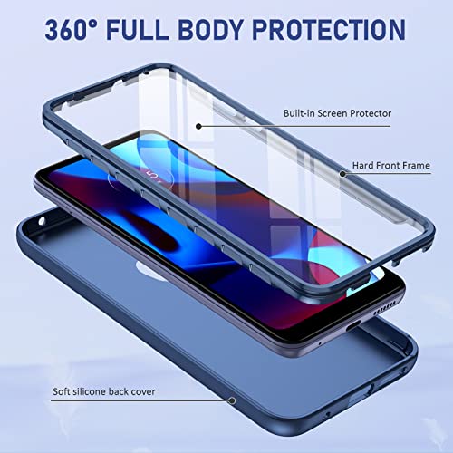 Silicone Matte Case for Motorola Moto-G Pure Phone