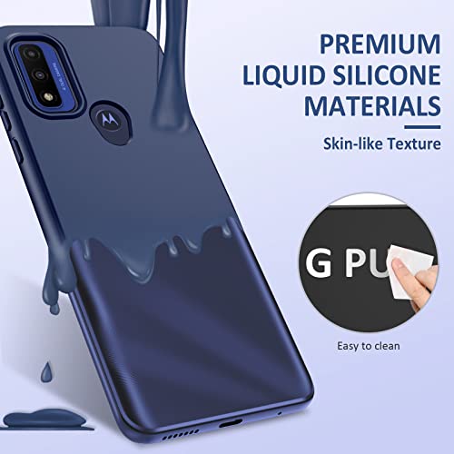 Silicone Matte Case for Motorola Moto-G Pure Phone