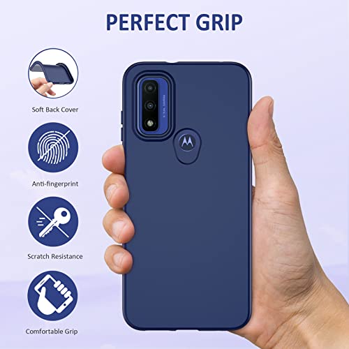 Silicone Matte Case for Motorola Moto-G Pure Phone