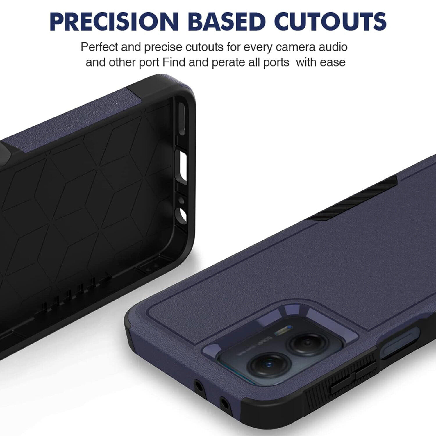 2024 Moto G 5G Heavy-Duty Dual Layer Phone Case