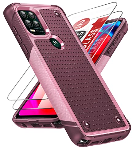 LeYi Moto G Stylus 5G Case with Screen Protectors