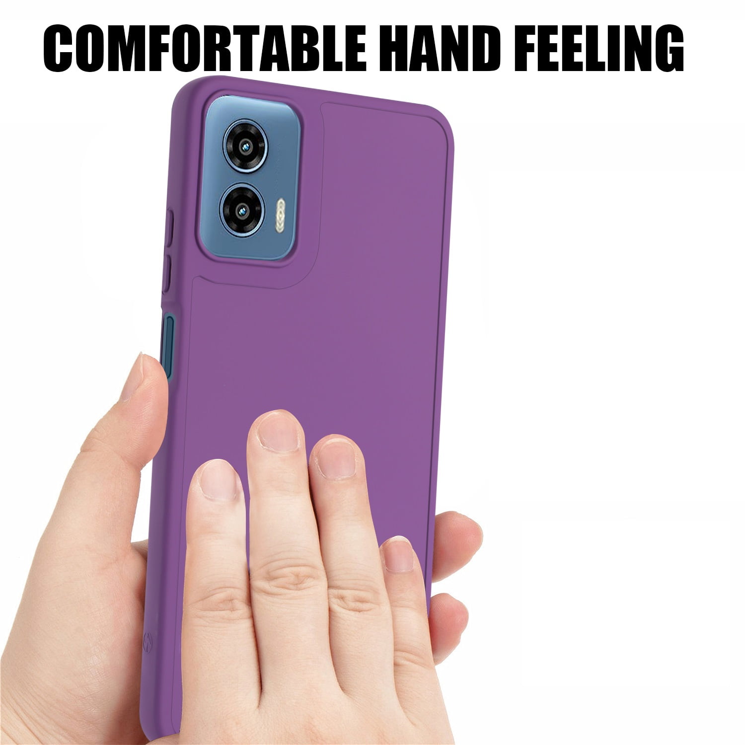 Red Motorola Moto G 5G 2024 Slim Case