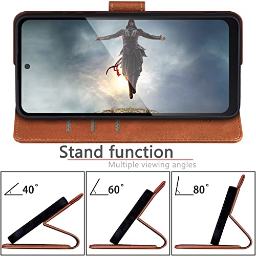 SUANPOT Moto G Power 2022 Wallet Case, RFID Blocking