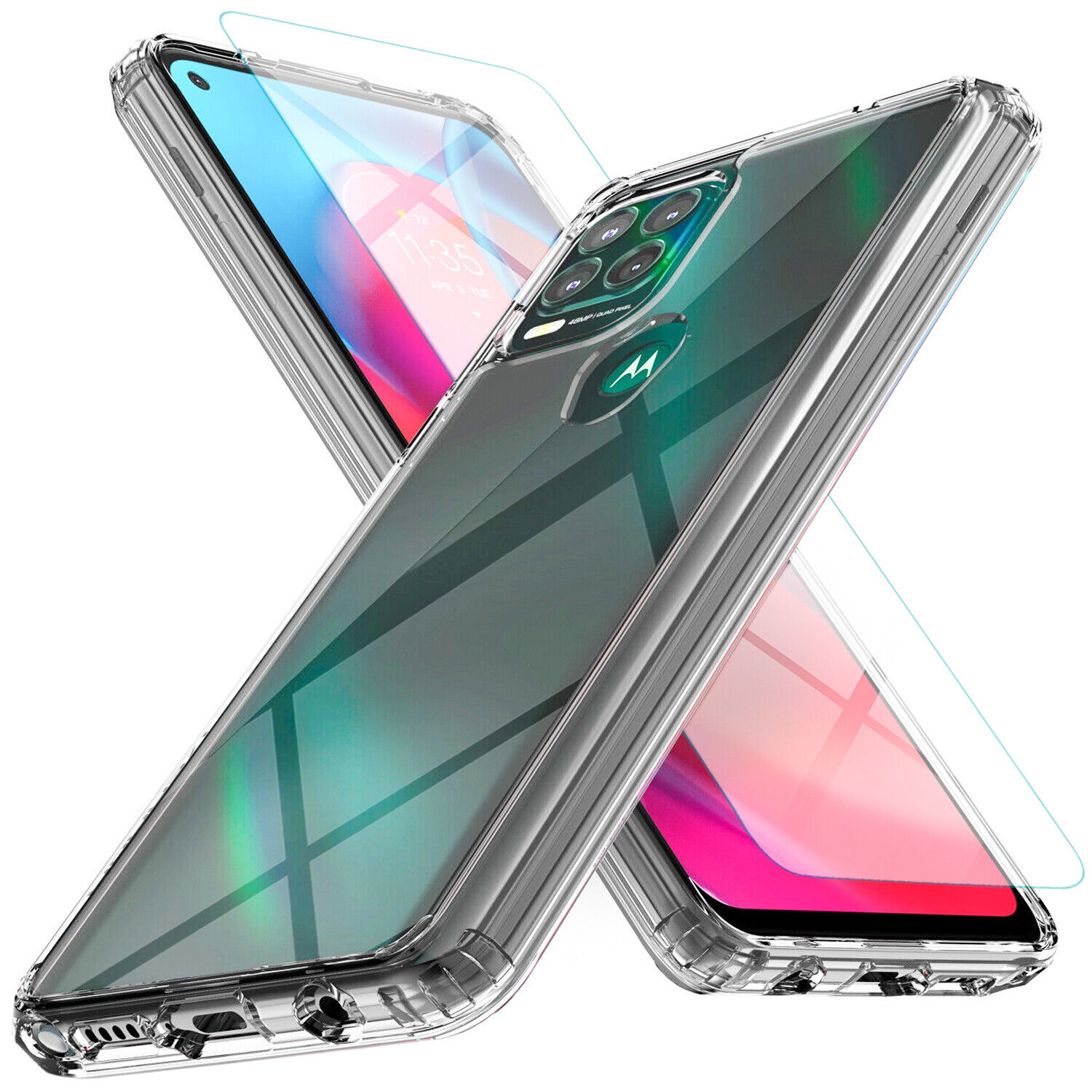 Motorola Moto G Stylus 5G 2022 Case + Glass