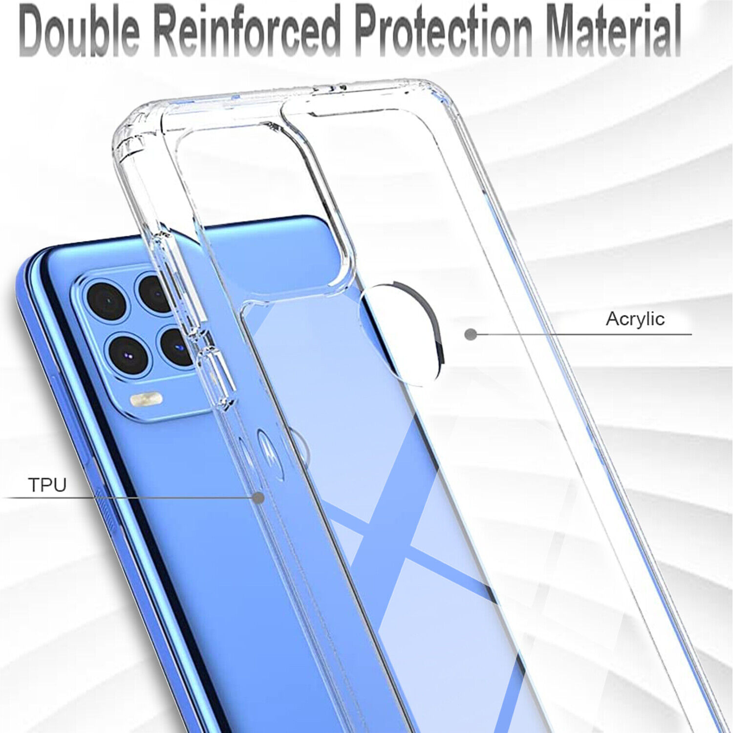 Motorola Moto G Stylus 5G 2022 Case + Glass