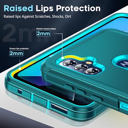 LeYi Moto G Play 2023 Case with Screen Protector