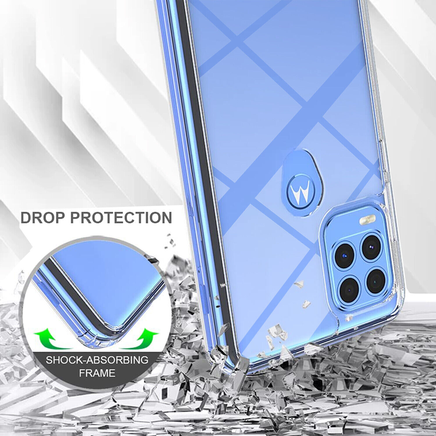 Motorola Moto G Stylus 5G 2022 Case + Glass