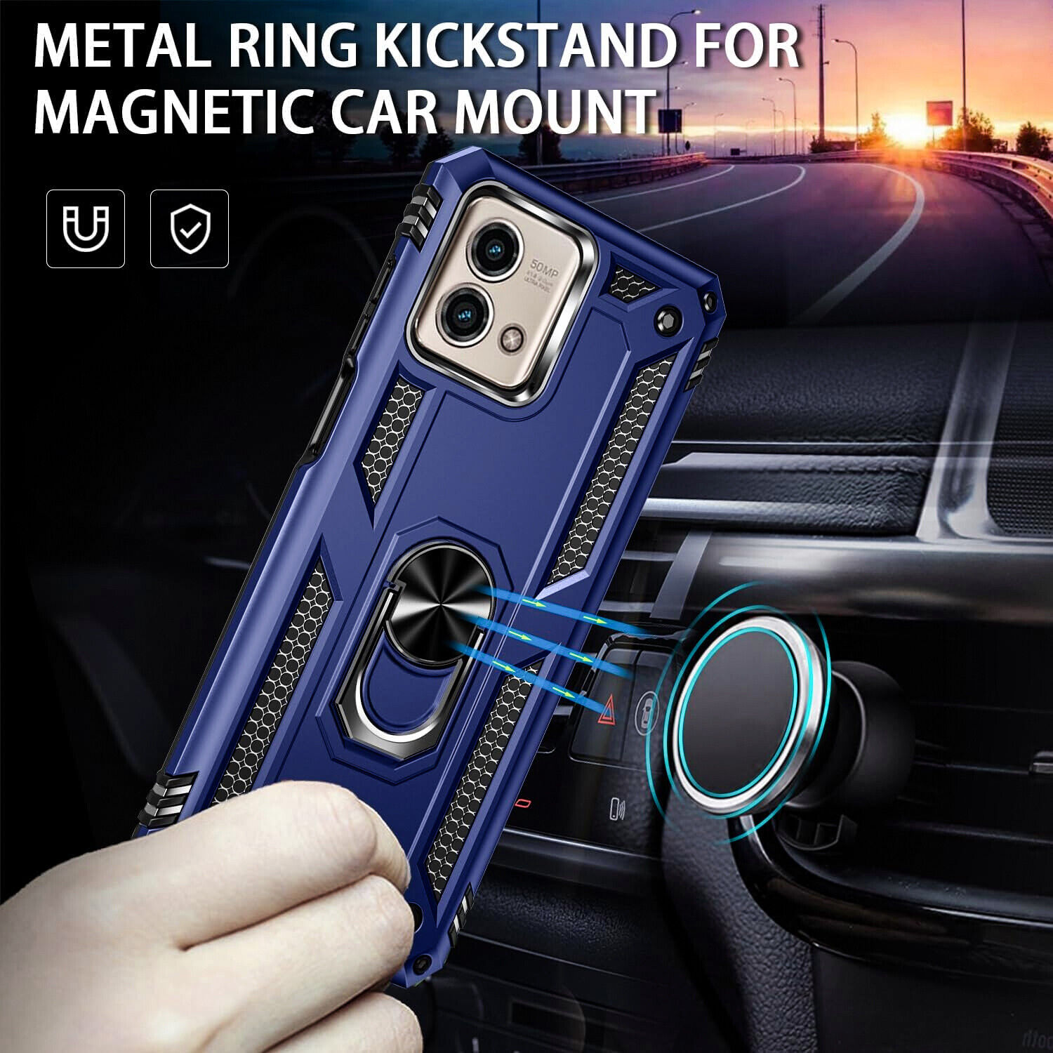 Motorola Moto G Stylus 5G 2023 Case with Glass