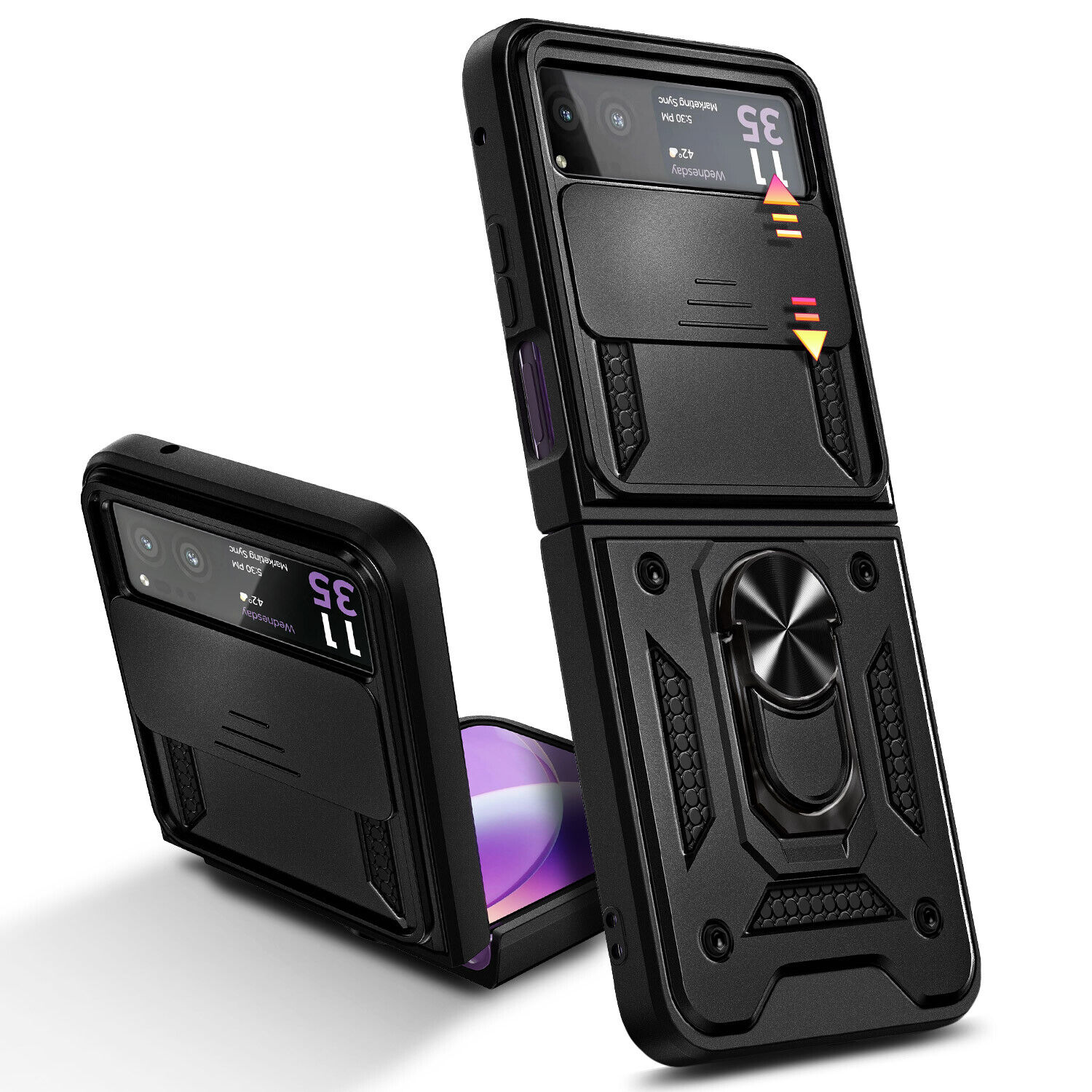 Motorola Razr 2023 Case with Shockproof Ring Stand