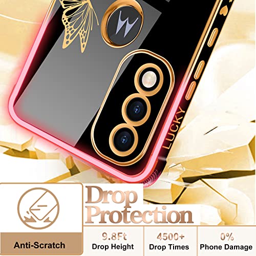 Coralogo Butterfly Phone Case for Moto G Pure
