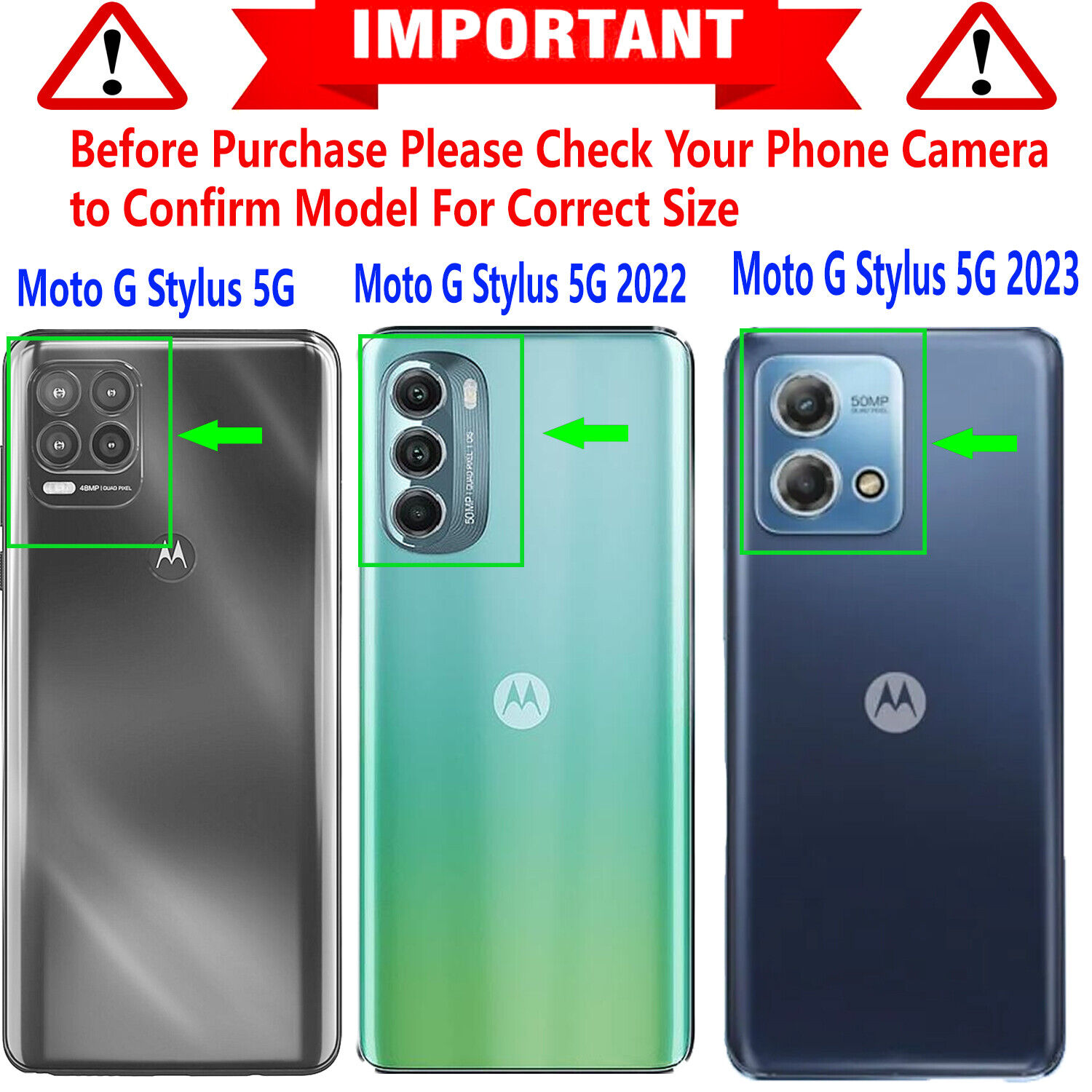 Motorola Moto G Stylus 5G 2023 Case + Glass Screen Protector