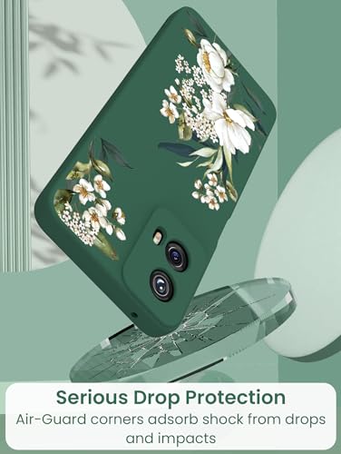 Midnight Green Silicone Case for Moto G 5G