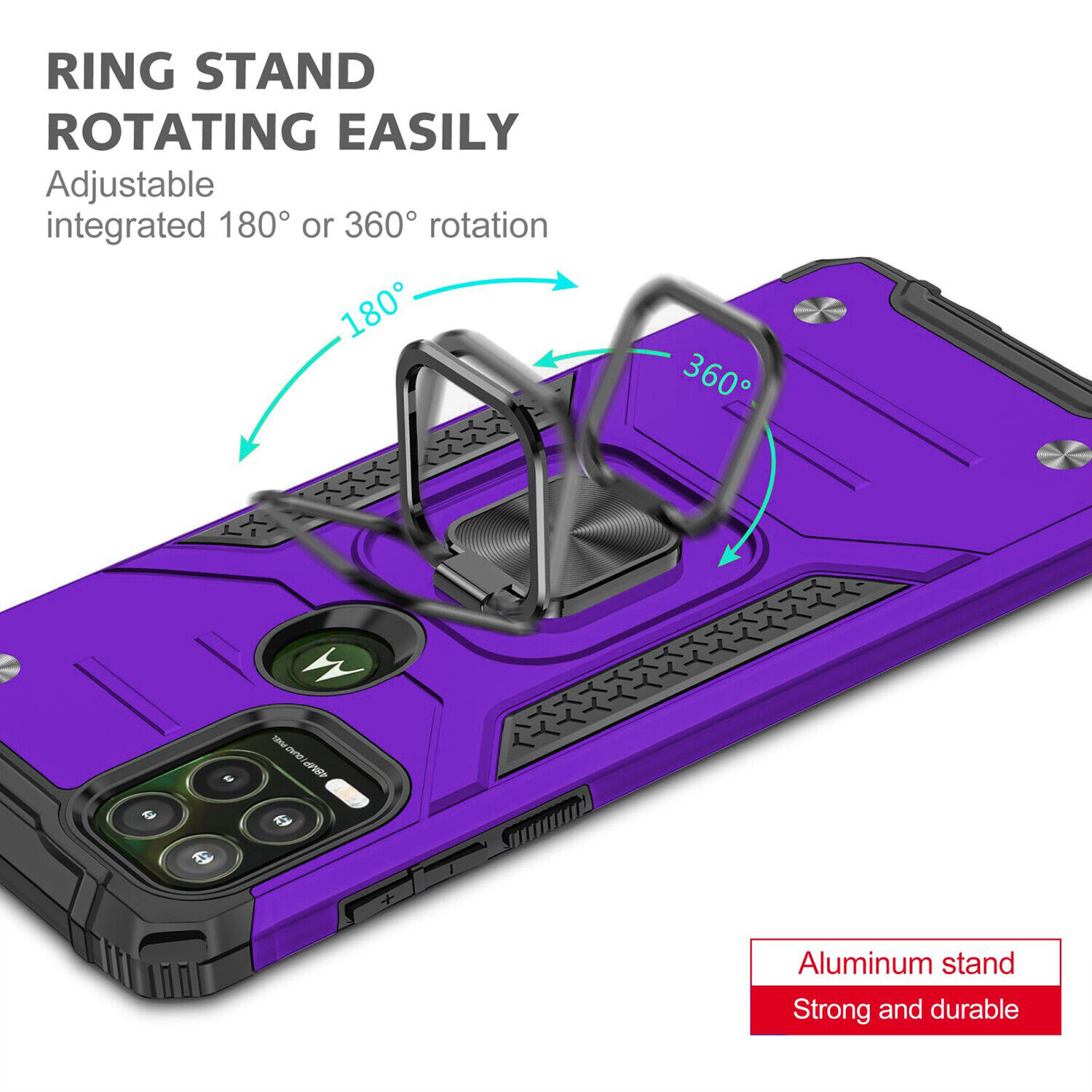 Motorola Moto G Stylus 5G Case + Tempered Glass