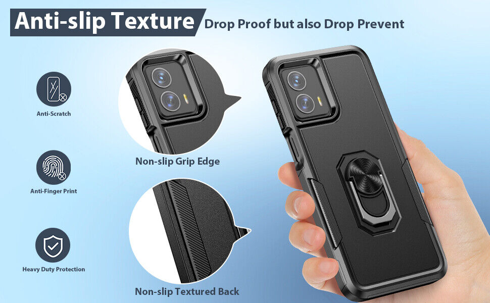 Motorola Moto G Stylus 5G 2023 Case + Glass Screen Protector