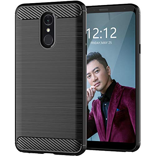 LG Stylo 4 Black Anti-Scratch Silicone Case