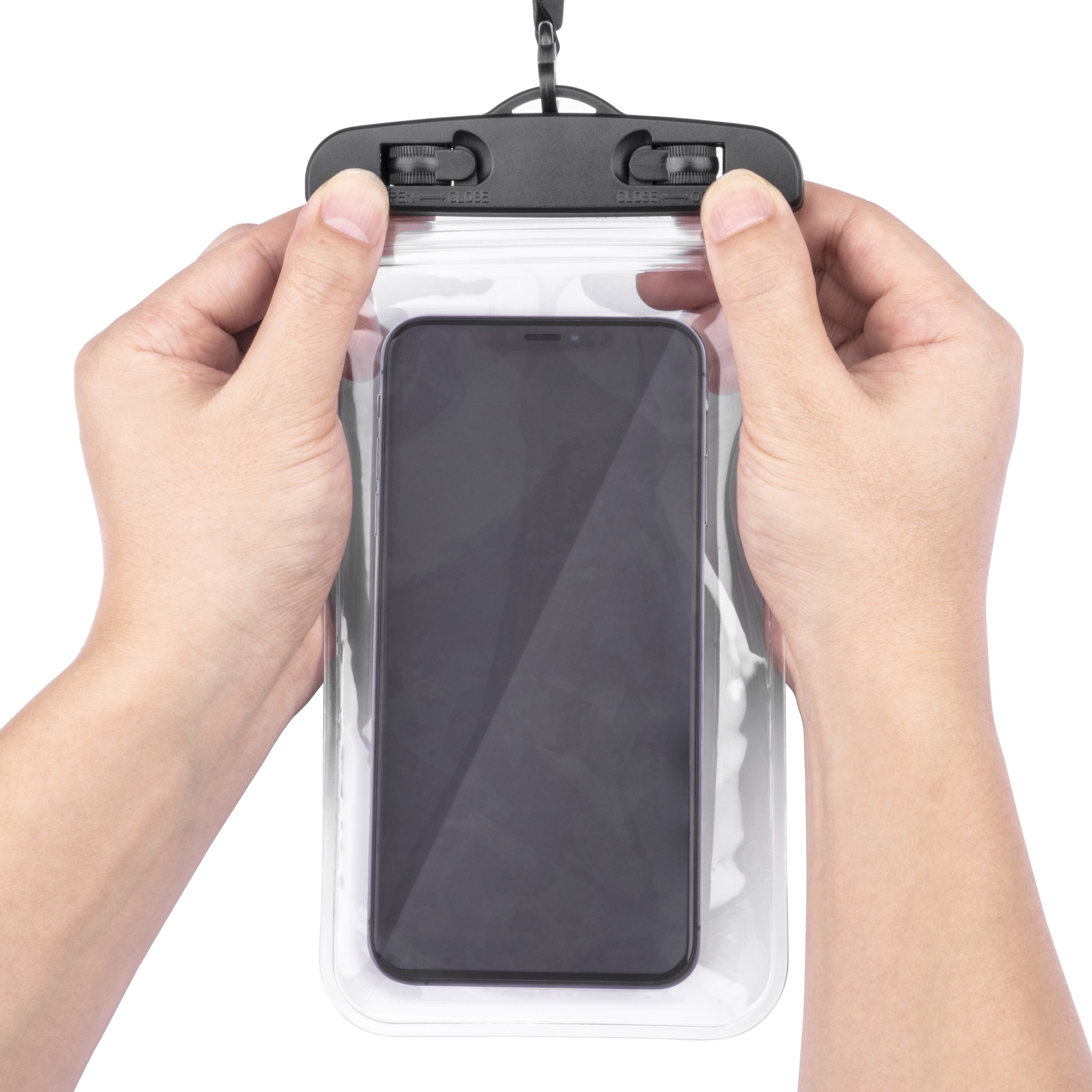 Onn. Clear Waterproof Phone Bag for iPhone/LG