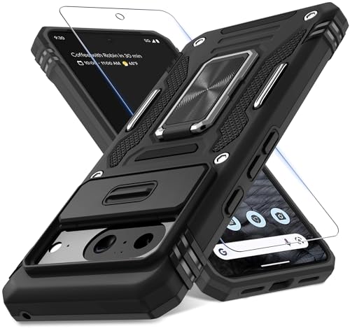 DEERLAMN Google Pixel 8a Case with Camera Cover